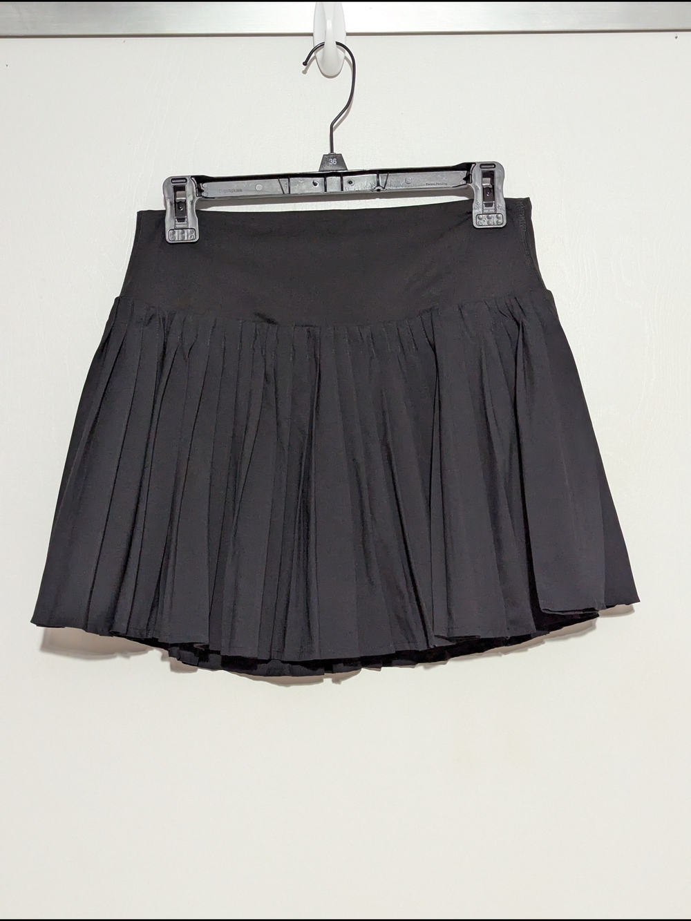 all in motion Black Pleated Skater Skirt - Picture 3 of 8